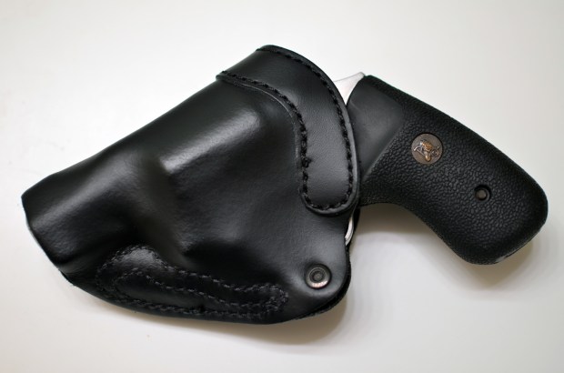 Ruger SP101 in a High Noon Holster Mr. Softy